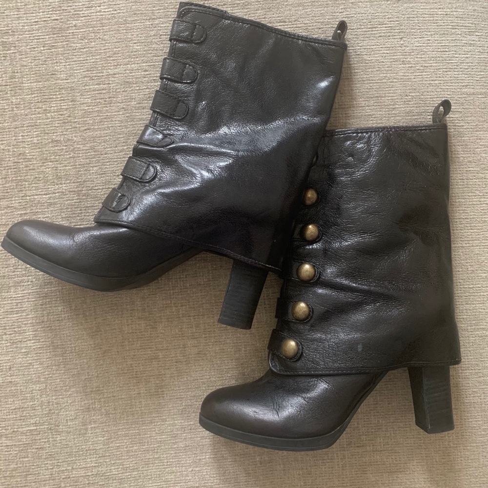Nine West Dalli Military Booties